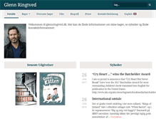 Tablet Screenshot of glennringtved.dk